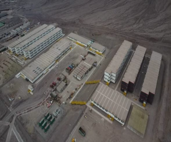 Montaje Campamento TCHINT KM14 – Desaladora Codelco